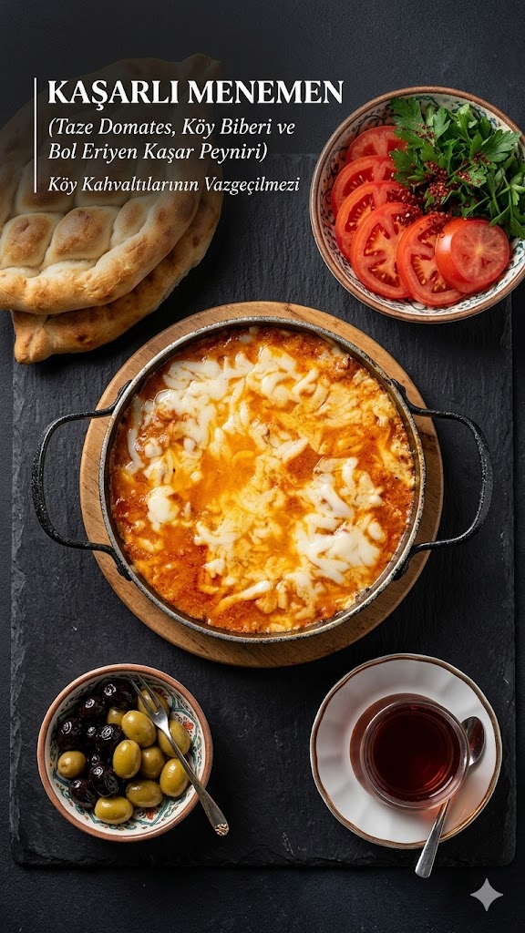 Kaşarlı Menemen