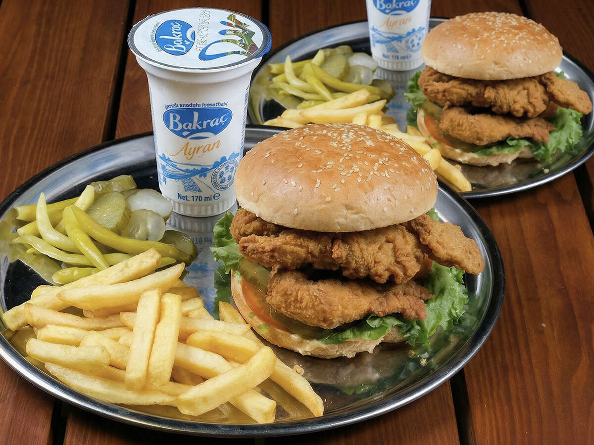Tavuk Burger Menü