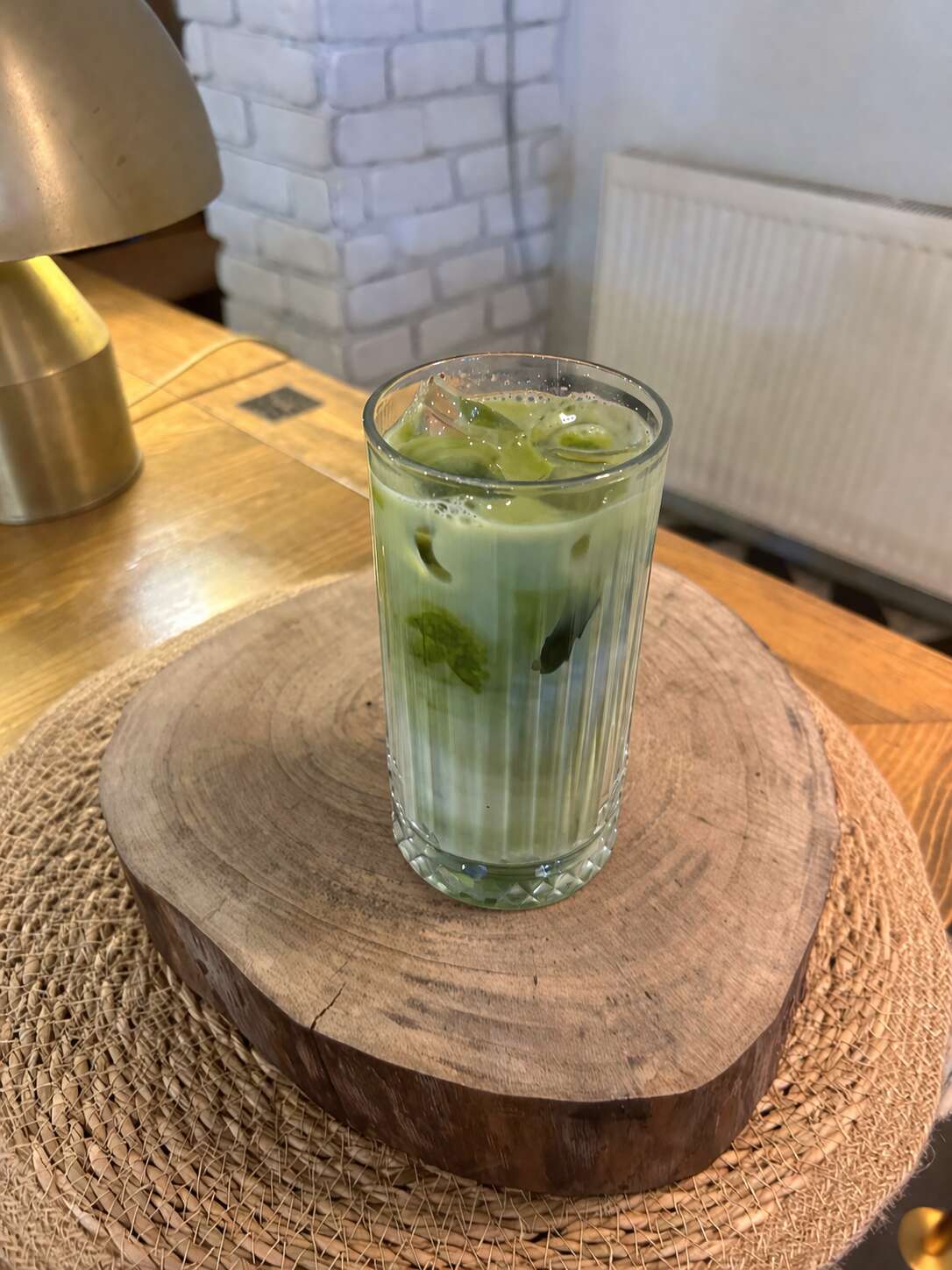 İce vanilya matcha