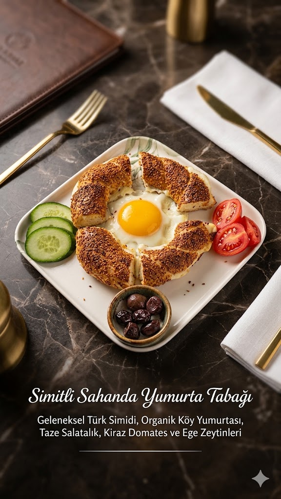 Simit Tost Kaşarlı Sucuklu Yumurtalı