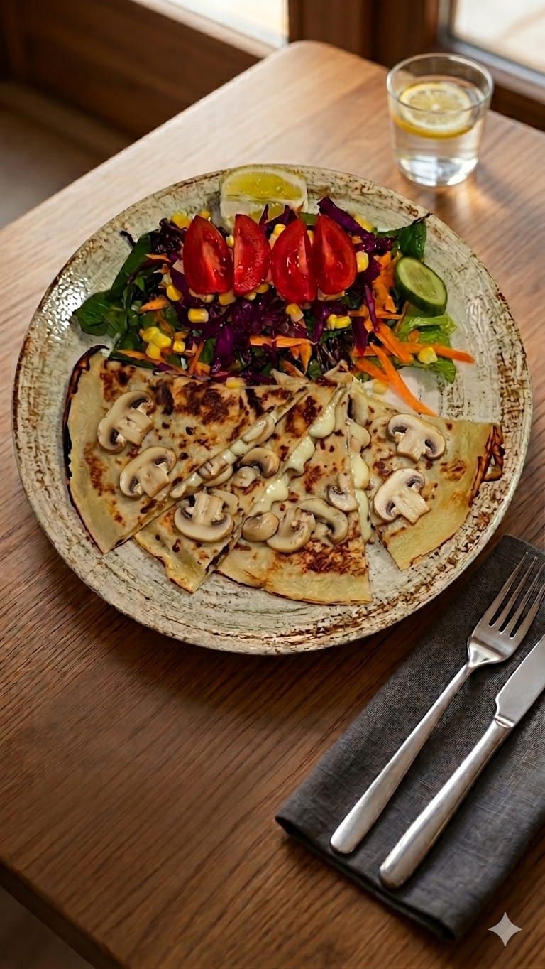 Mantarlı Krep
