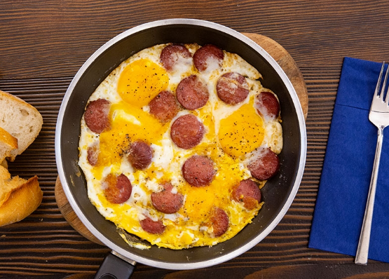 Sucuklu Omlet