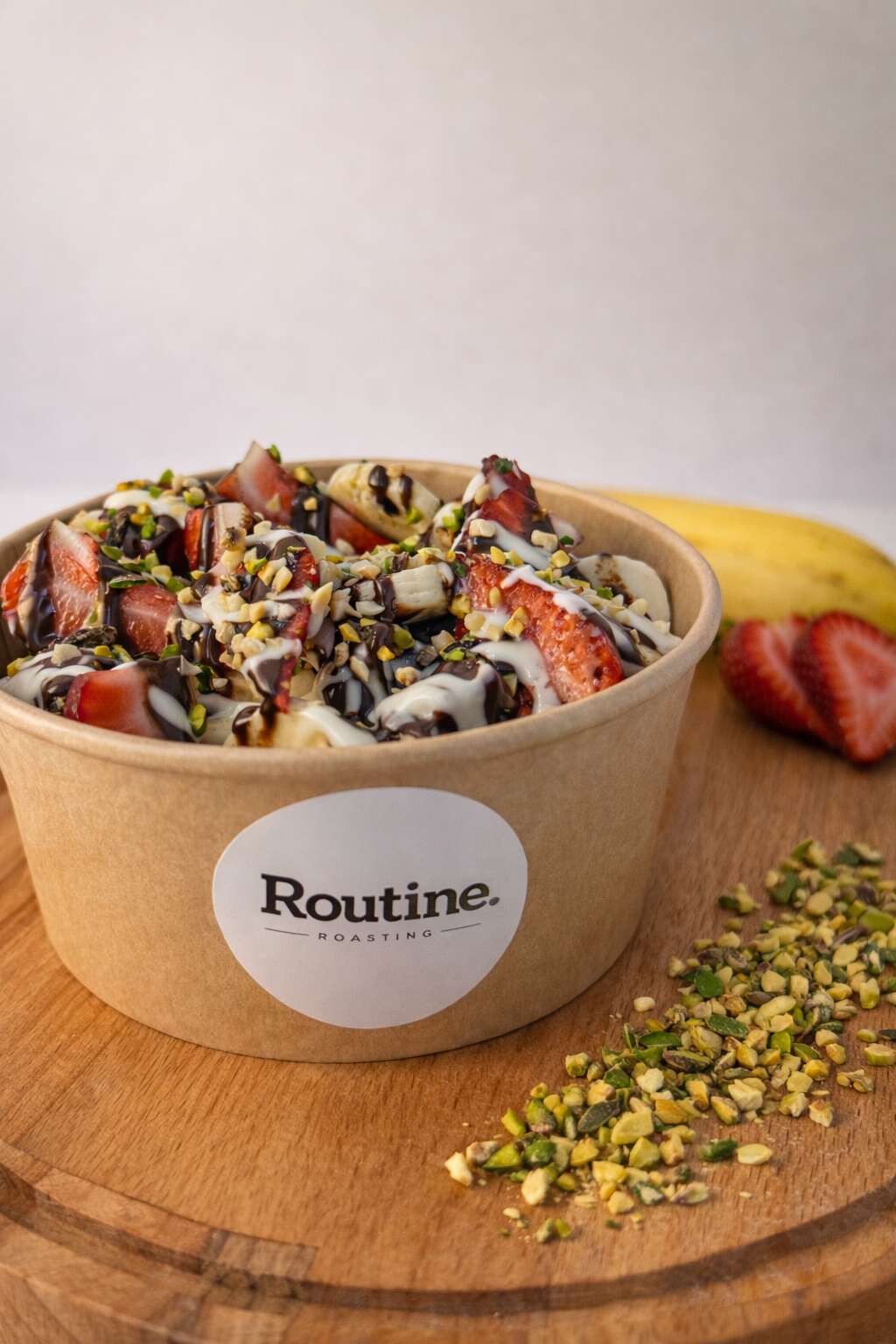 Bol Çikolatalı Waffle Bowl
