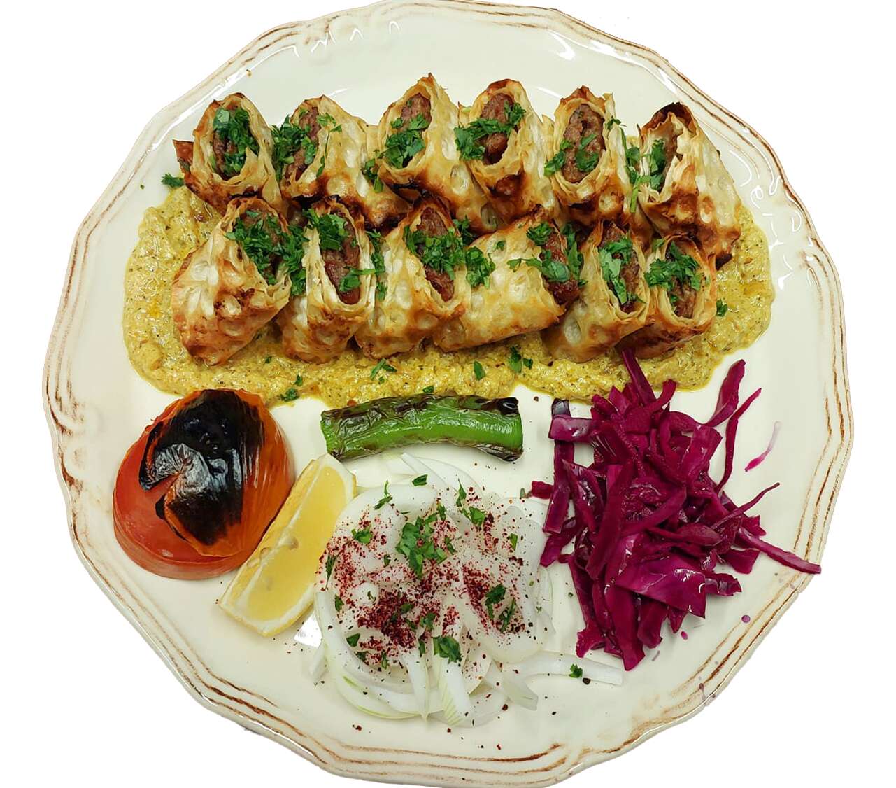 Özel Soslu Rol Kebabı