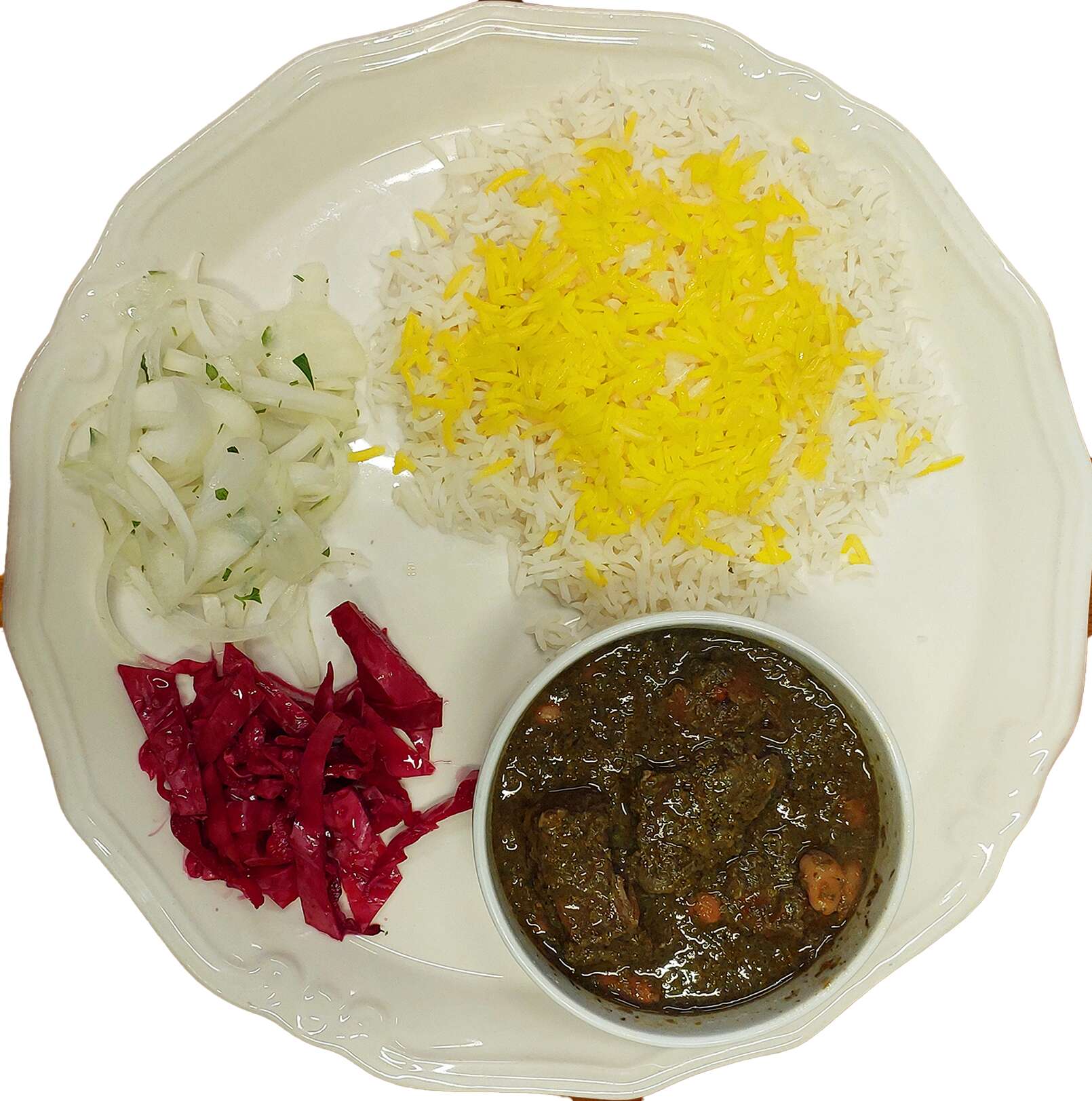Çelo Gormesabzi, Pilav