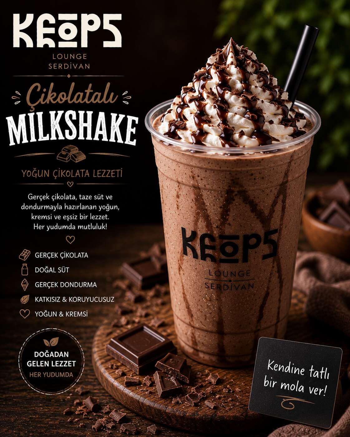Çikolatalı Milkshake