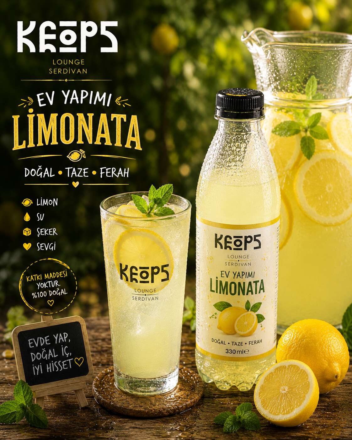 Ev Yapımı Limonata