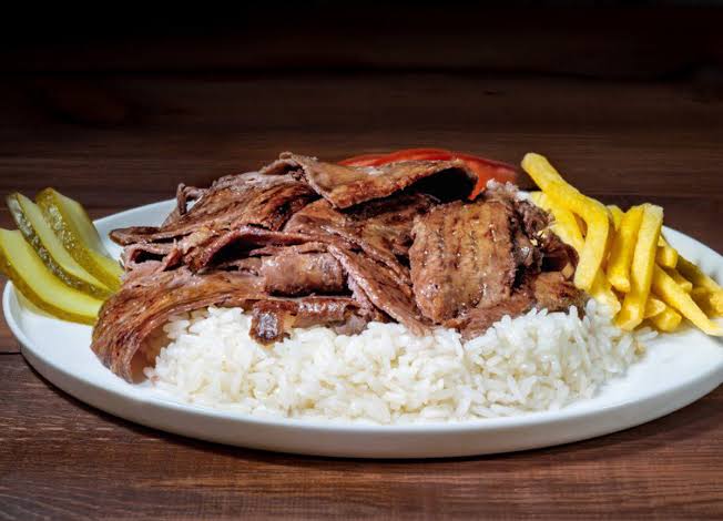 Pilav Üstü Et Döner