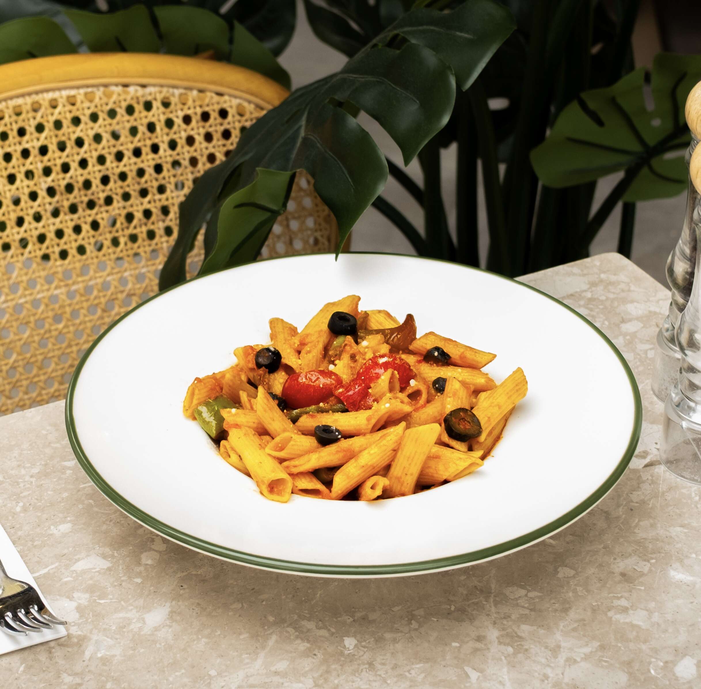 Penne arabiata