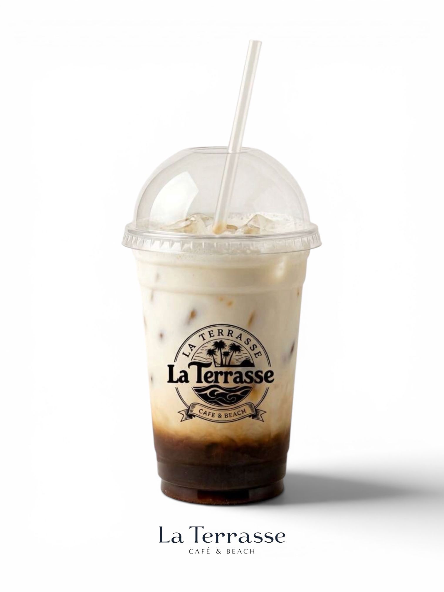 Iced vanilya latte