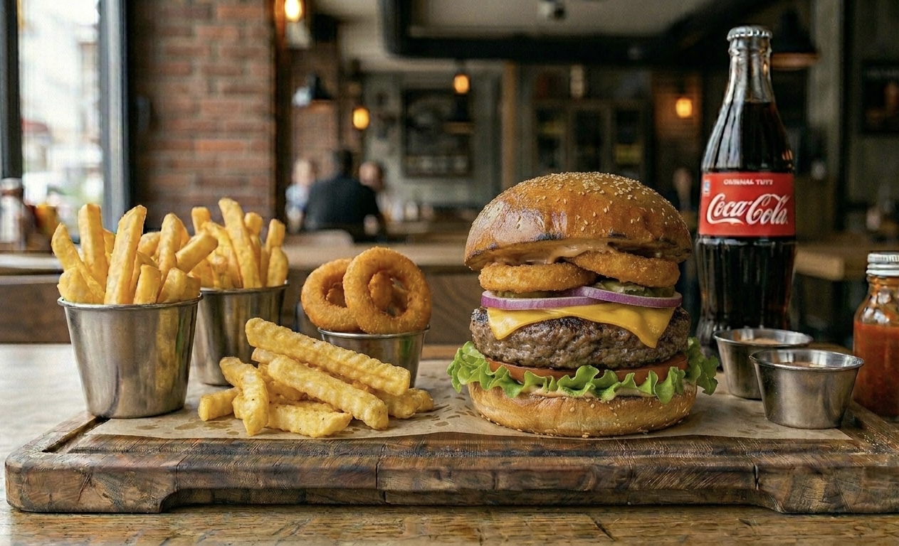 Crispy Onion Burger