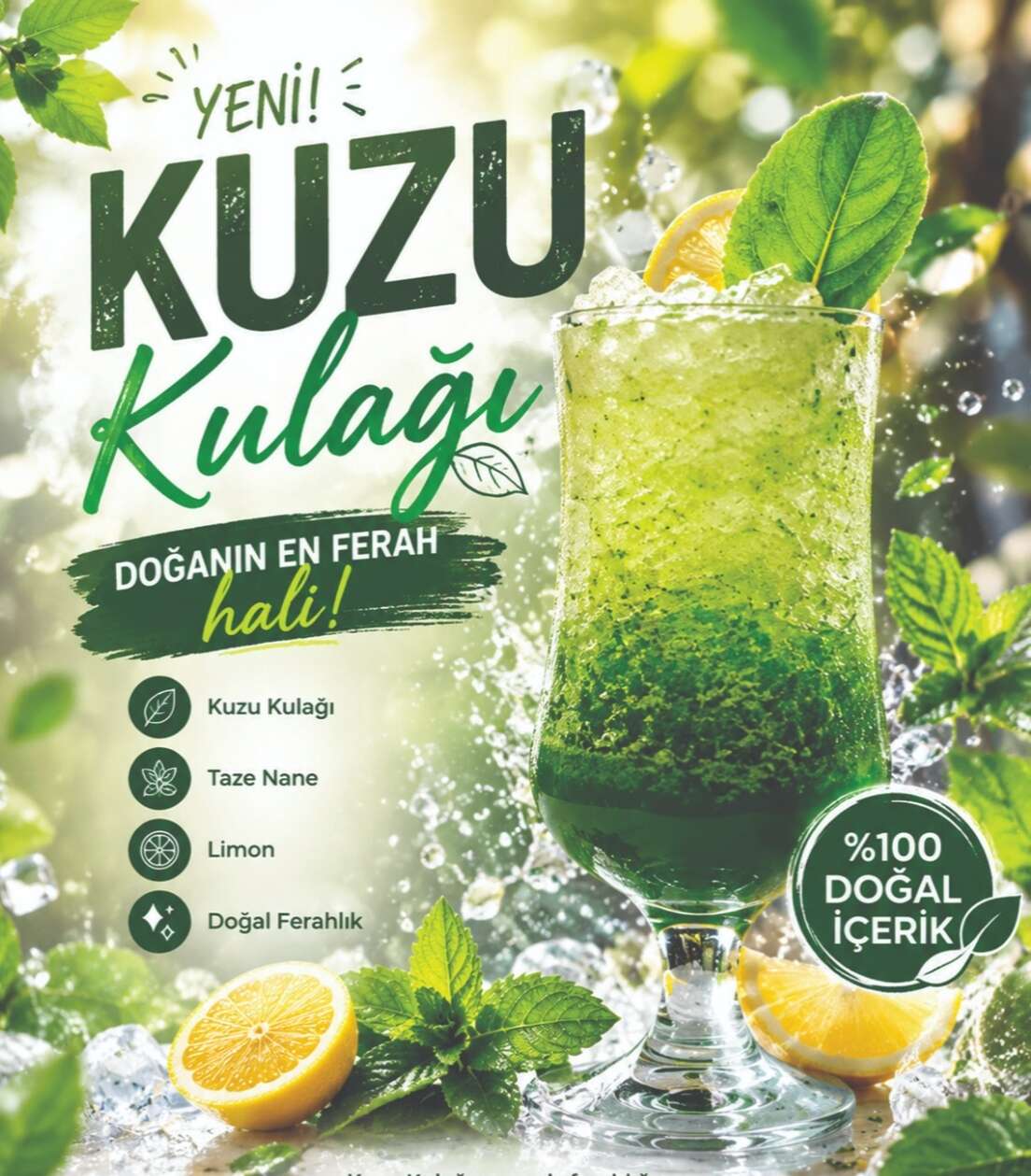 Kuzu Kulağı (Detoks İçeceği)