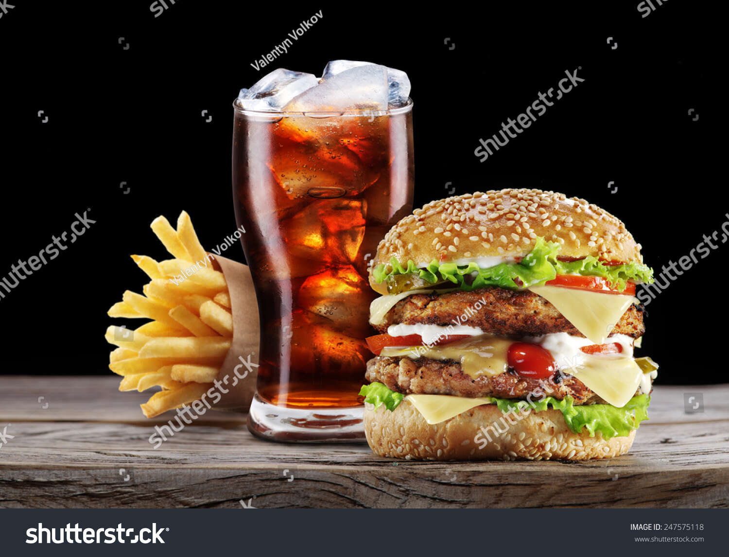 Baraqa özel hamburger menü