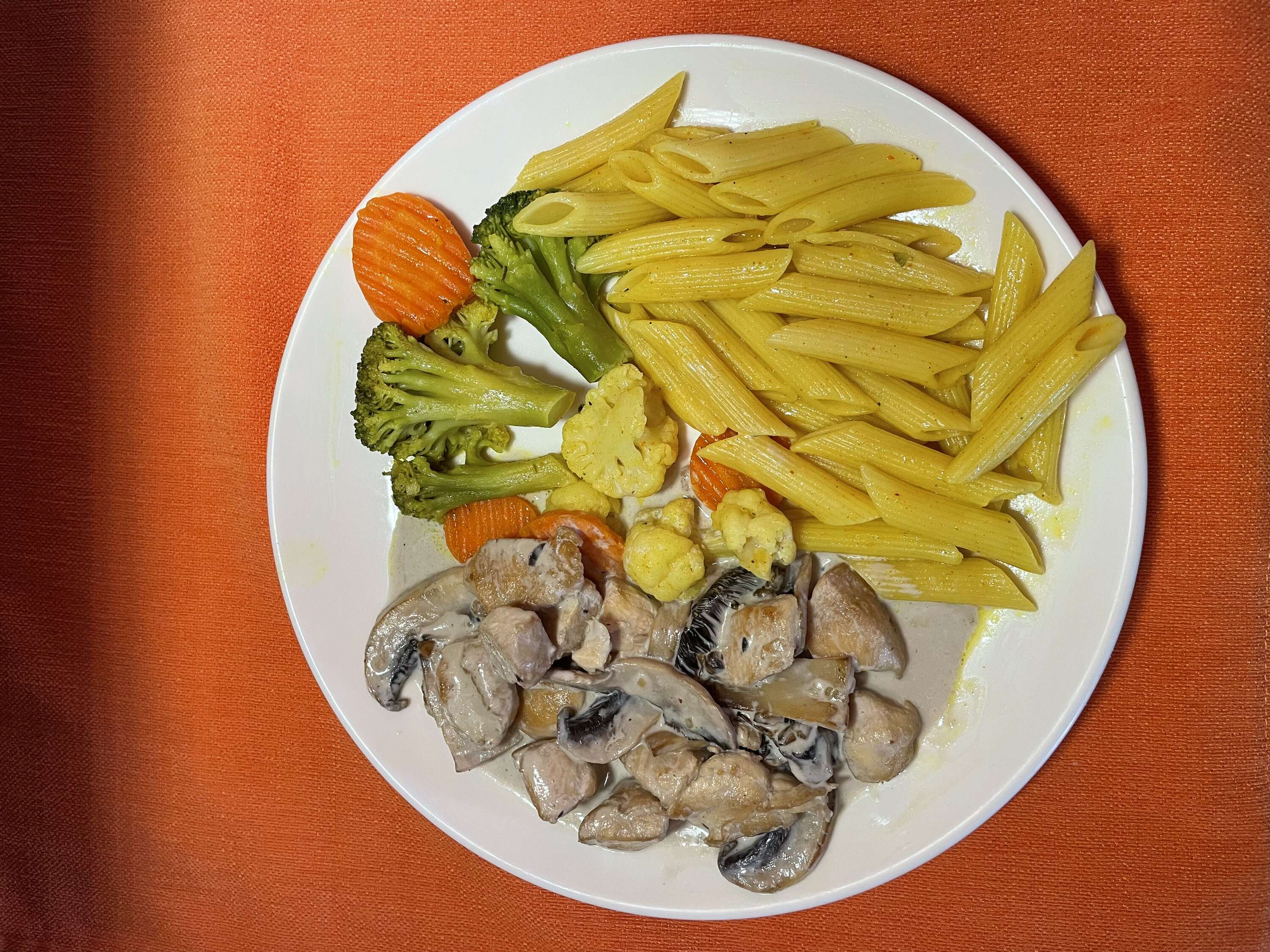 Kremalı Mantarlı Tavuk  / Creamy Mushroom Chicken