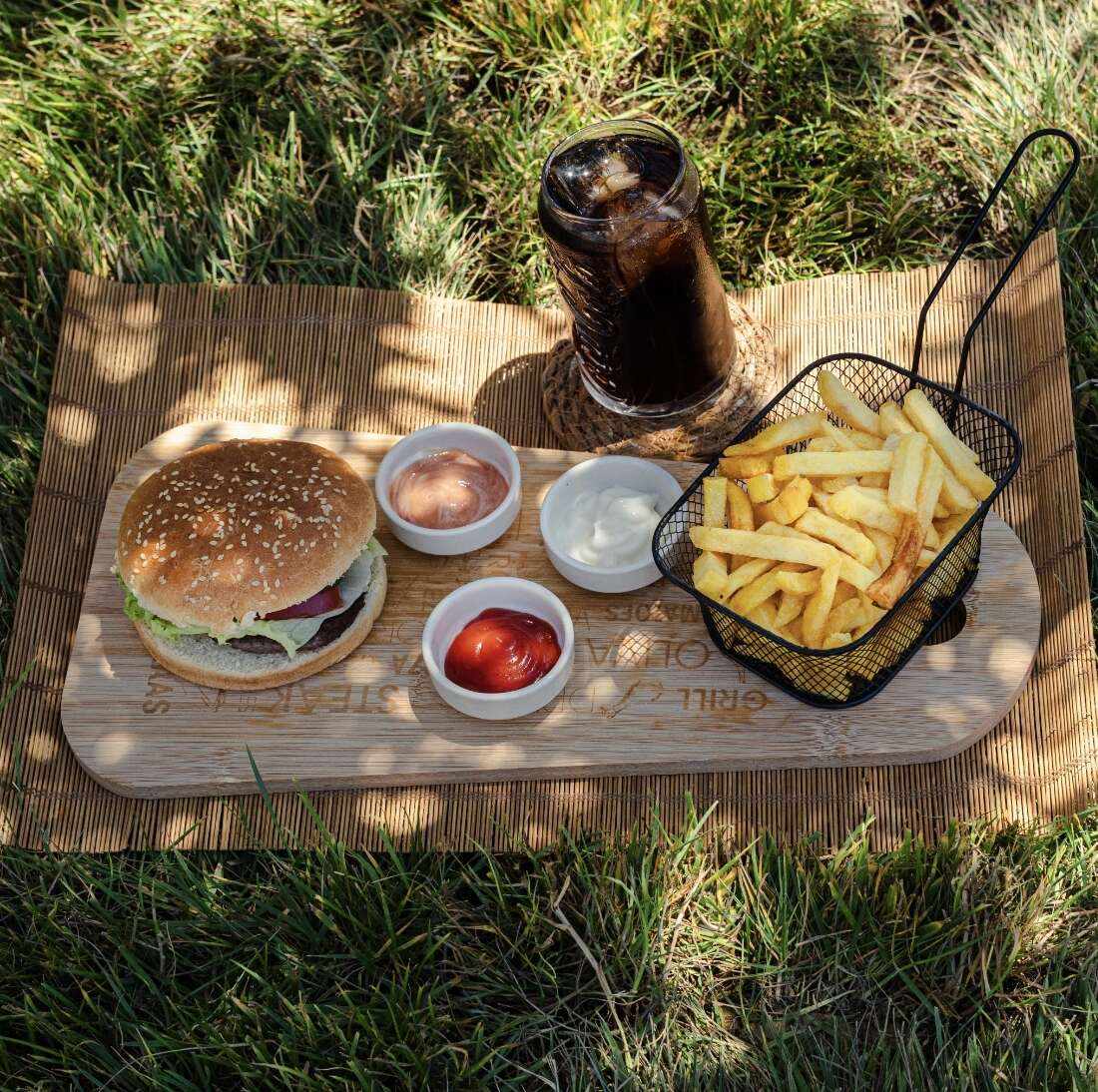 Hamburger Menü XL