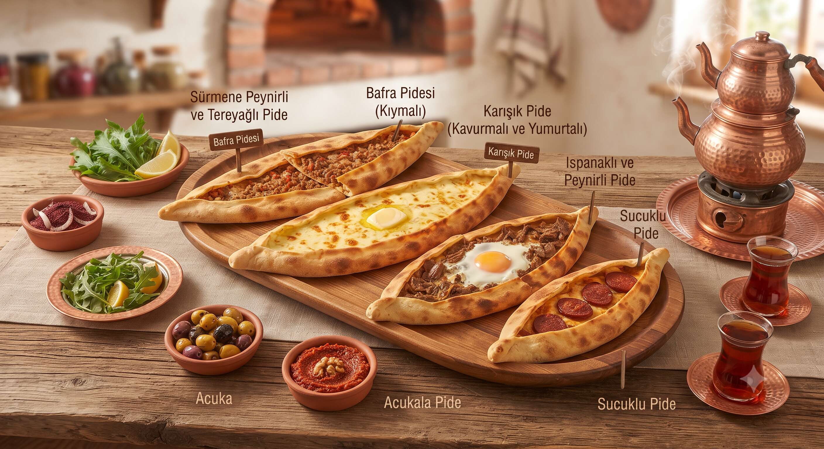 Karadeniz Pide Çeşitleri