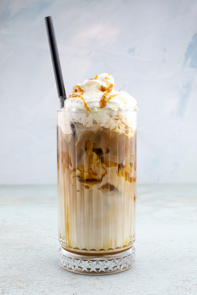 Iced Salted Caramel Latte 