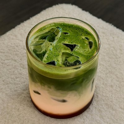 Salted Caramel Matcha