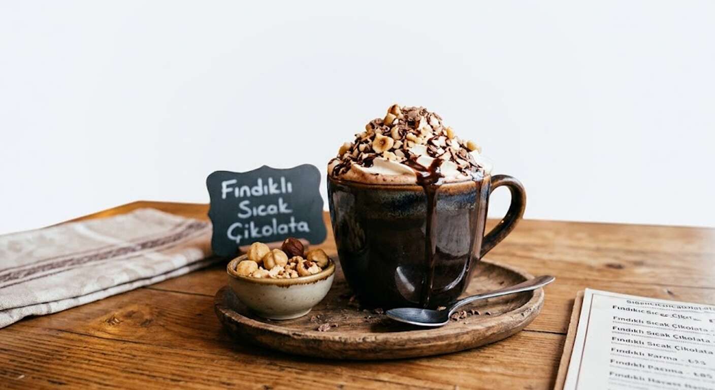 Fındıklı sıcak çikolata