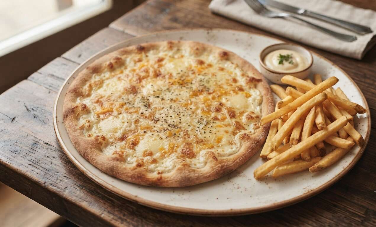  4 PEYNİRLİ PİZZA (QUATTRO FORMAGGI)