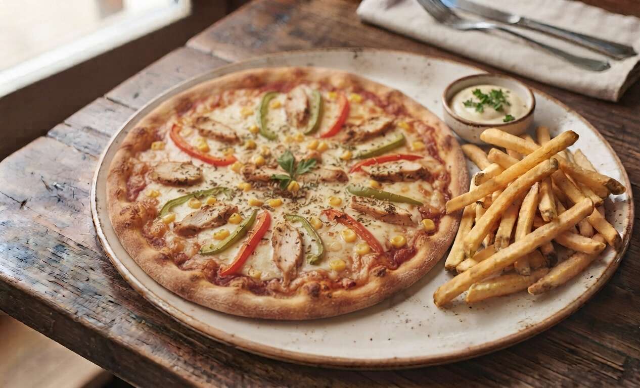 TAVUKLU PİZZA