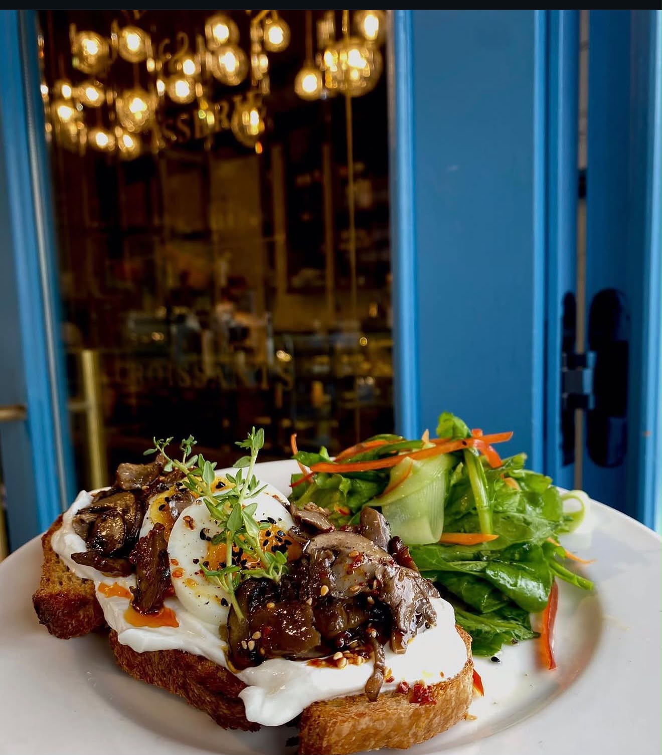 Mantar Yumurta Tartine  / Mushroom Egg Tartine