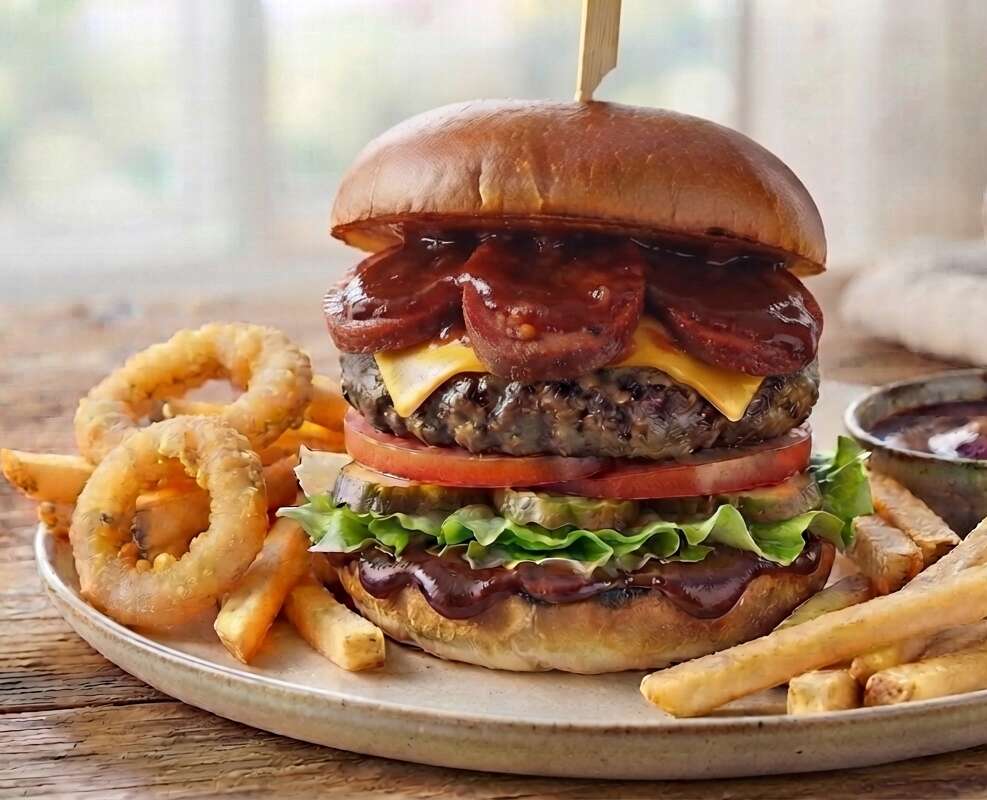  HİSAR BURGER (KAFEMİZİN SPESİYALİ)