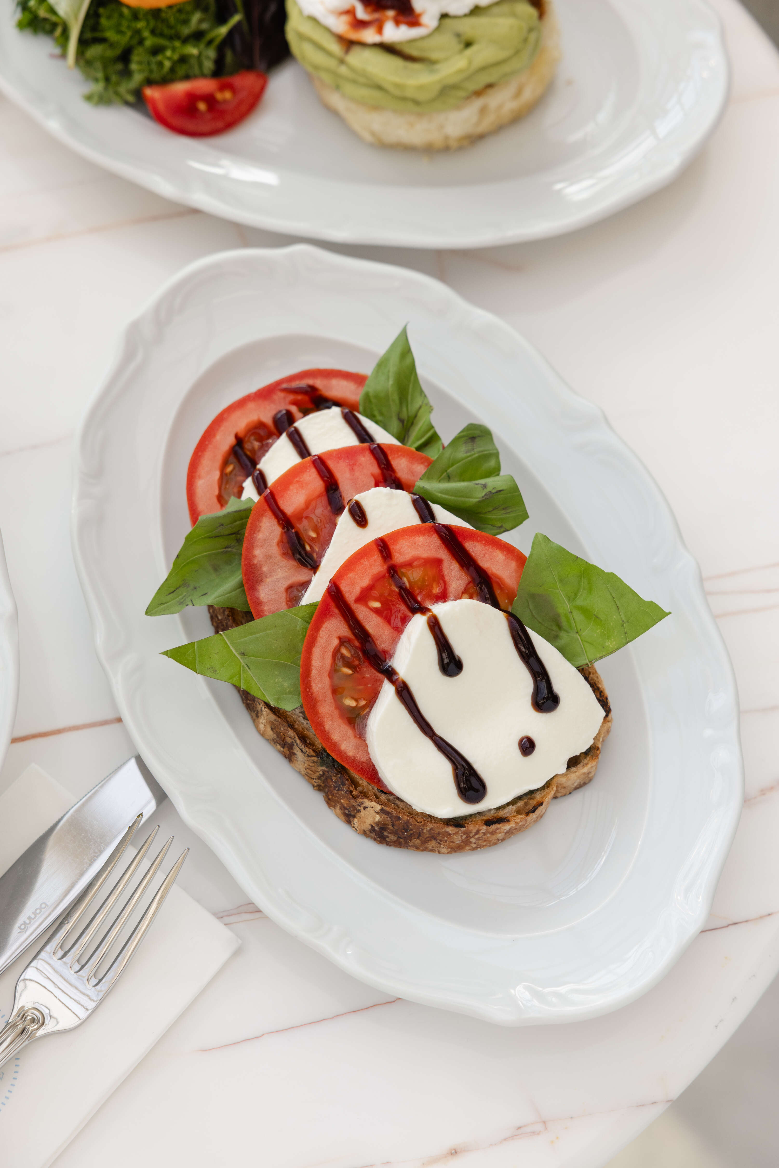 Caprese Tartine