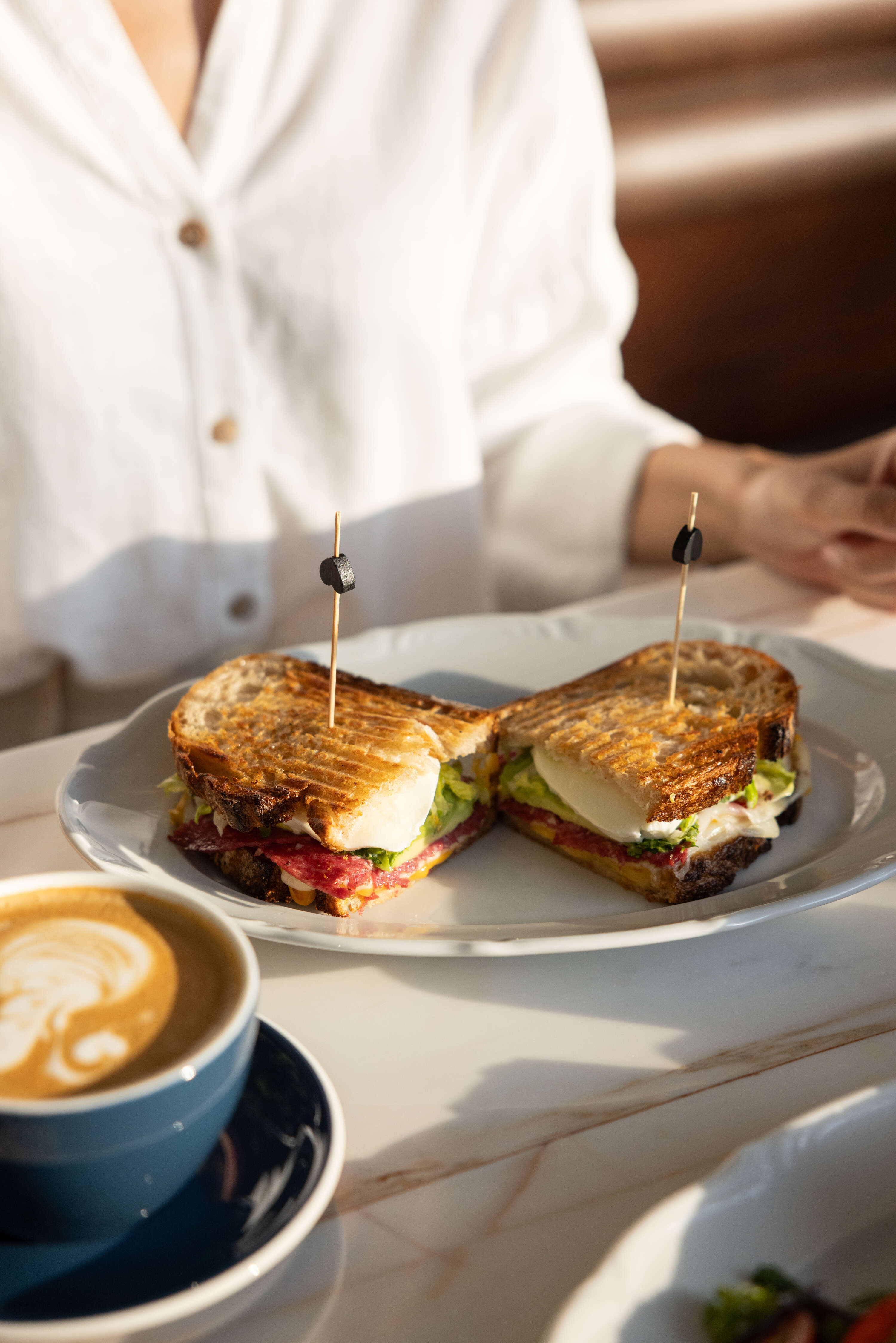 ACUKALI & PEYNİRLİ TOST / GRILLED CHEESE & TOMATO SALSA