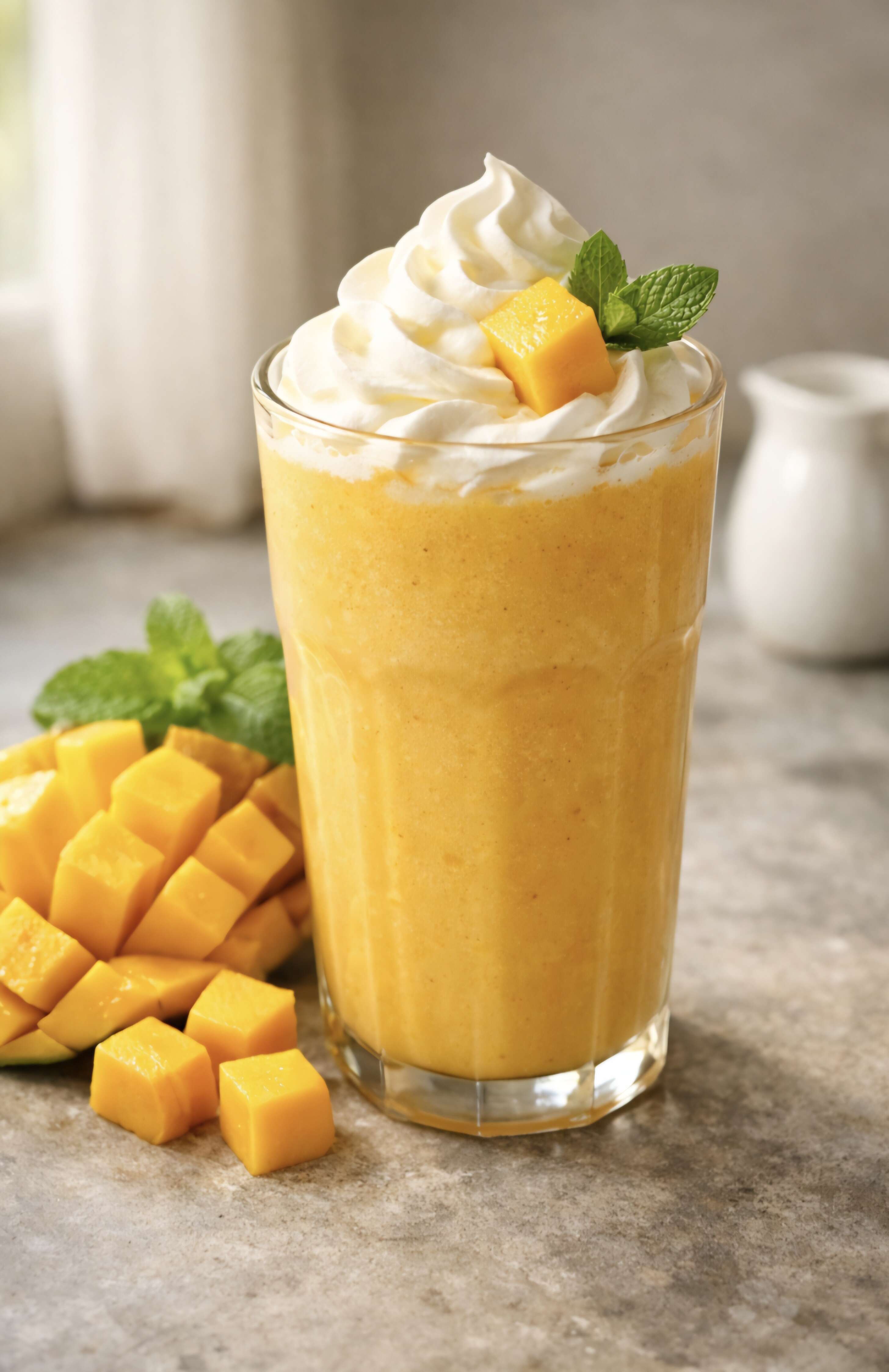 Mango Aromalı Milkshake