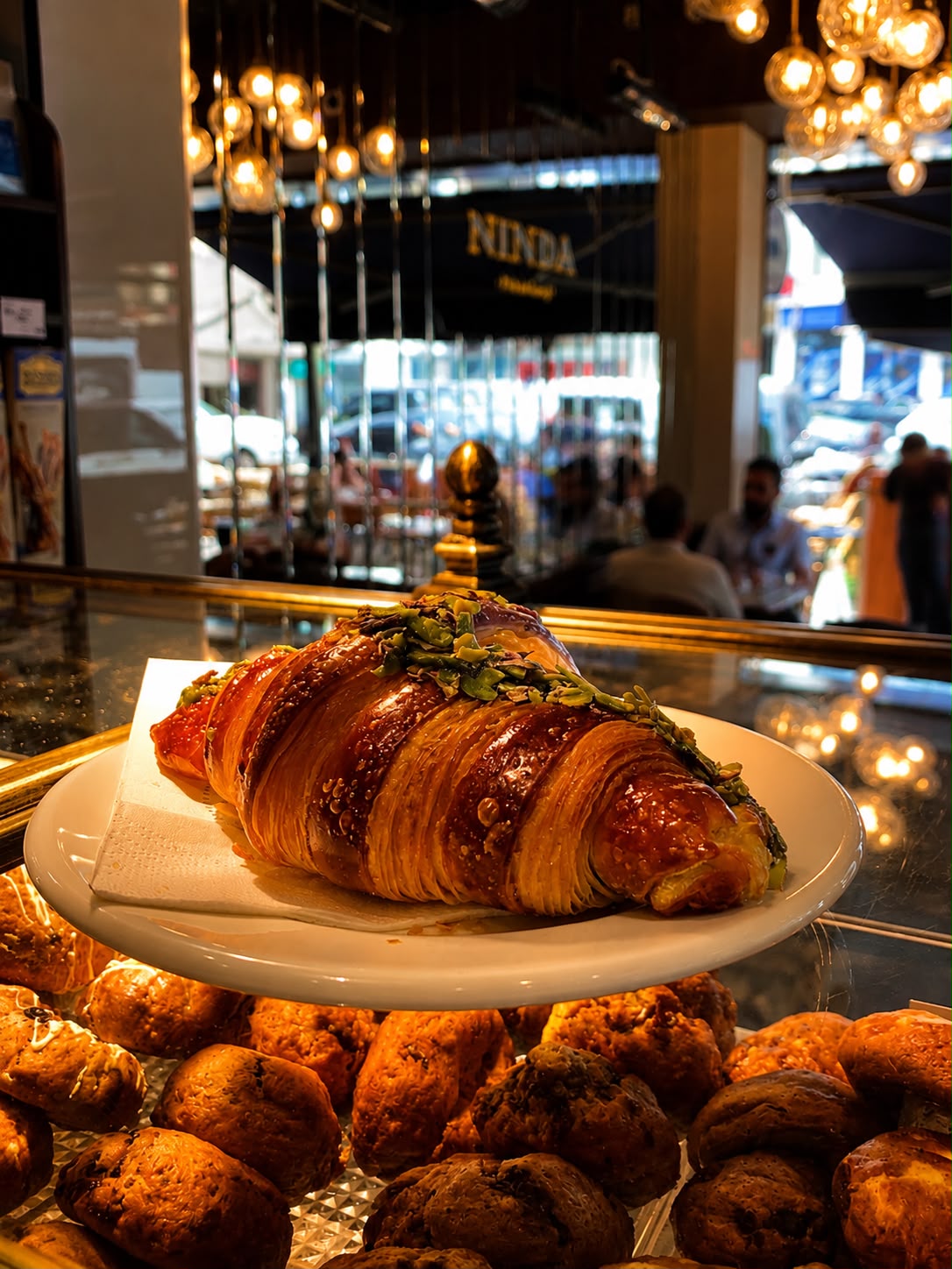 Antep Fıstıklı Kruvasan / Pistachio Croissant
