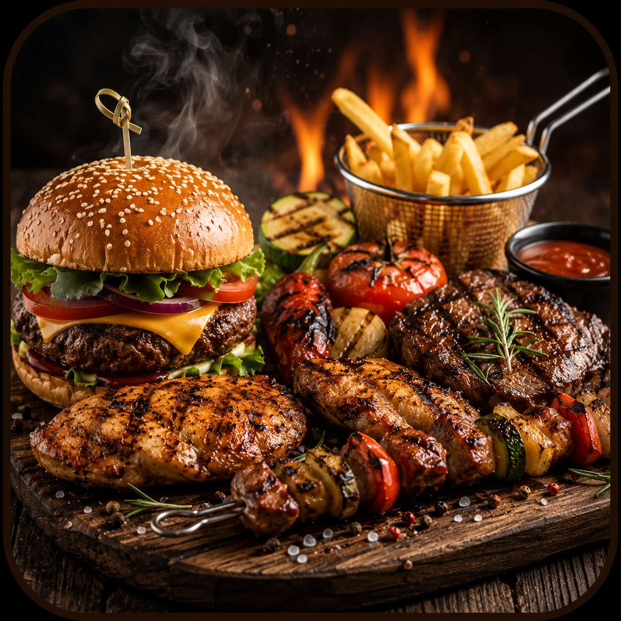 HAMBURGER & IZGARA ÇEŞİTLERİ