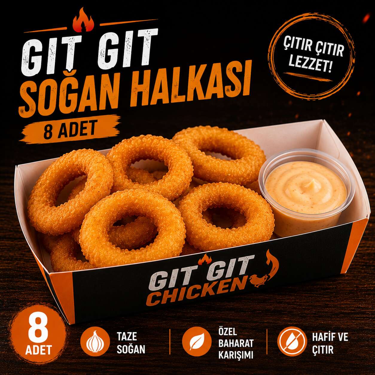 Soğan Halkası (8 Adet)