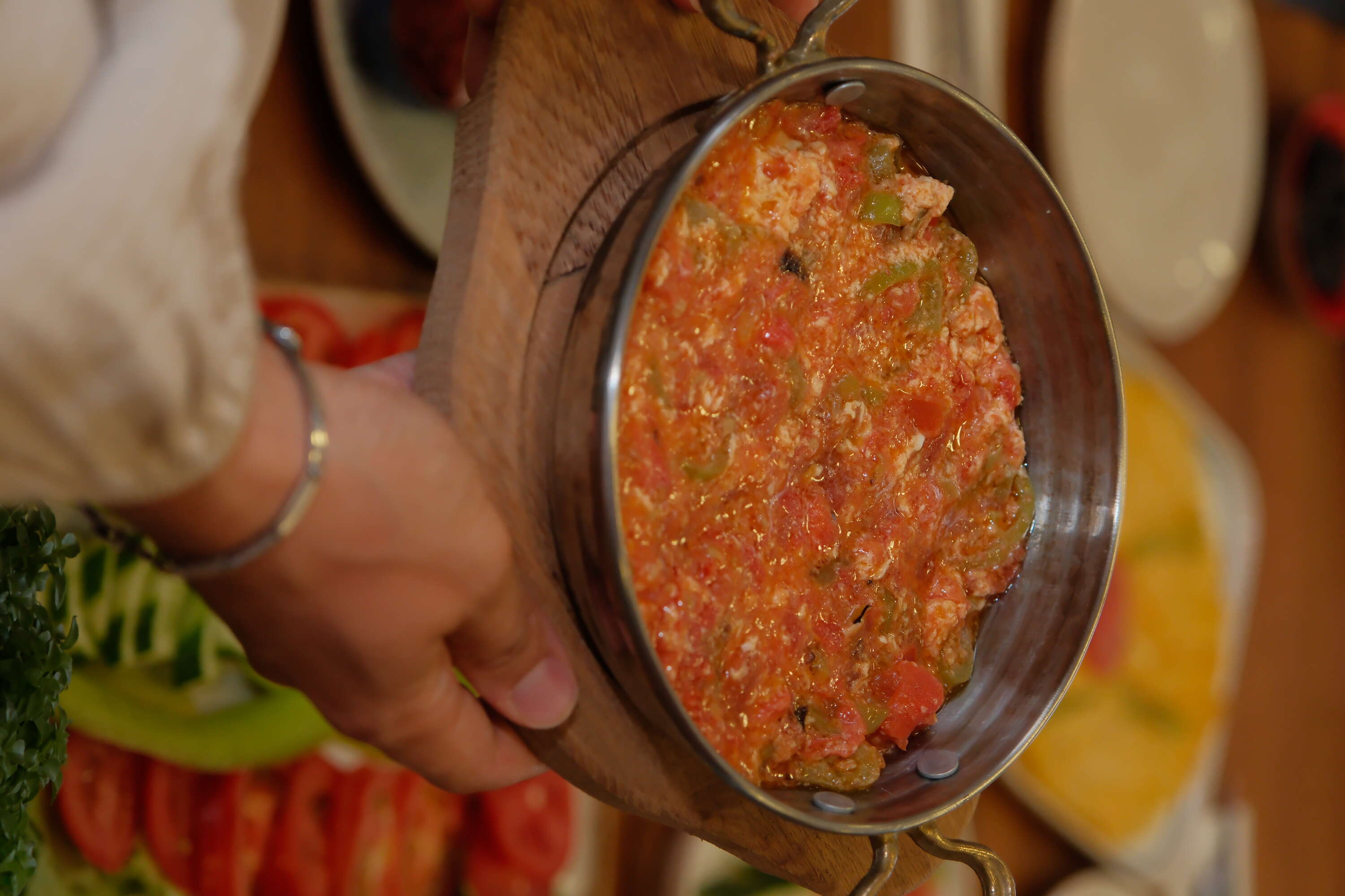 Yumurtasız Menemen