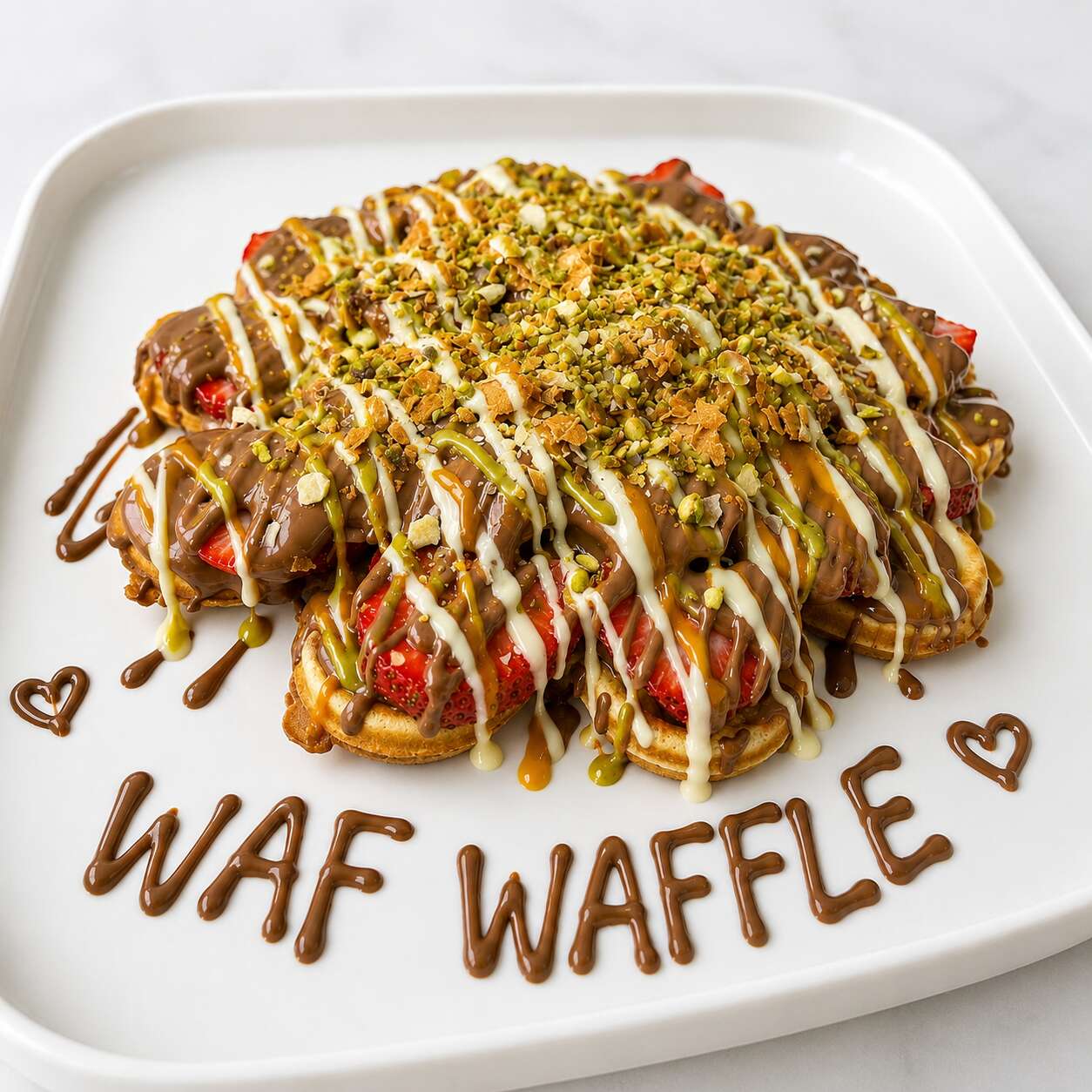 Waffle Plate - Kendin Oluştur 