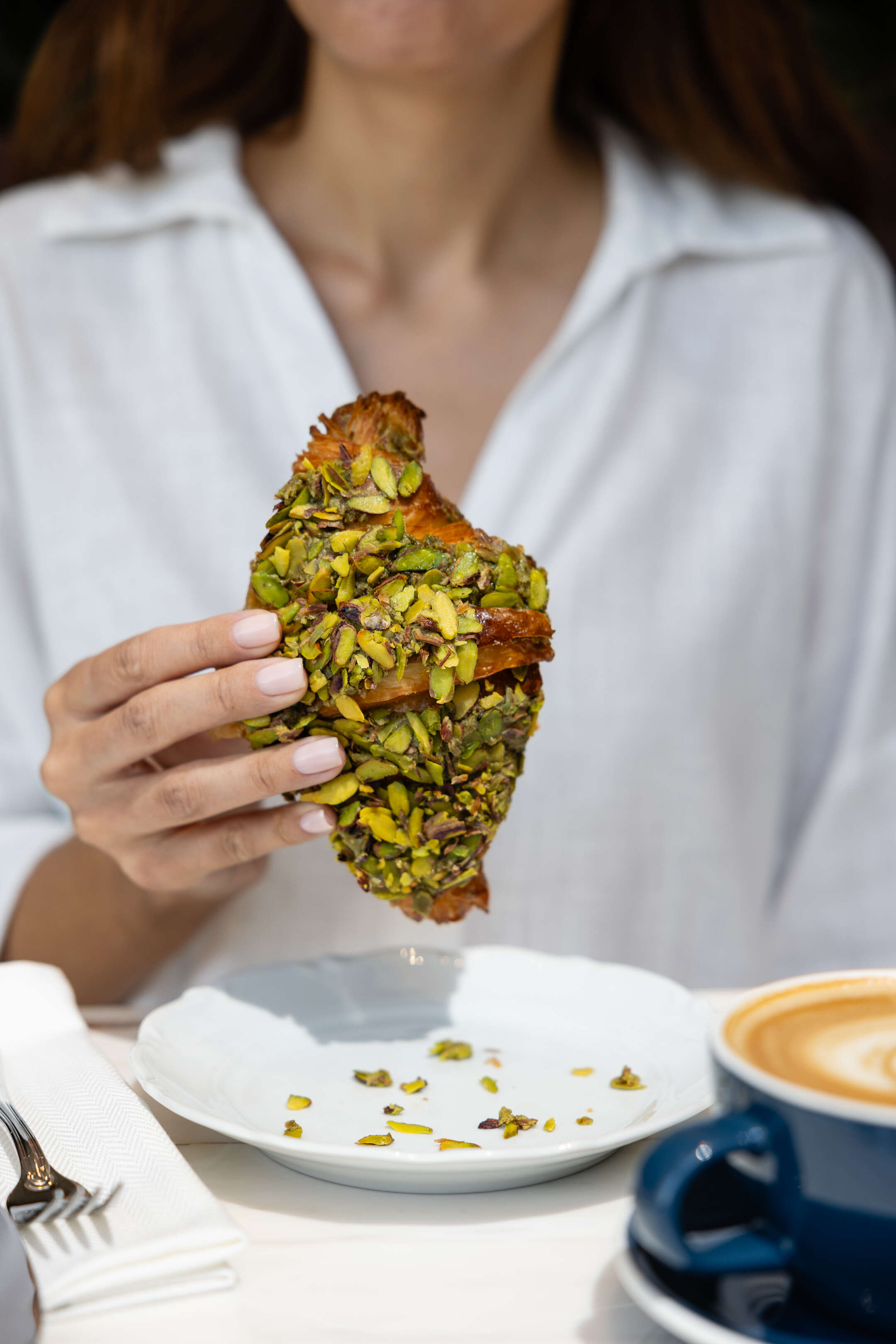 Antep Fıstıklı Kruvasan / Pistachio Croissant