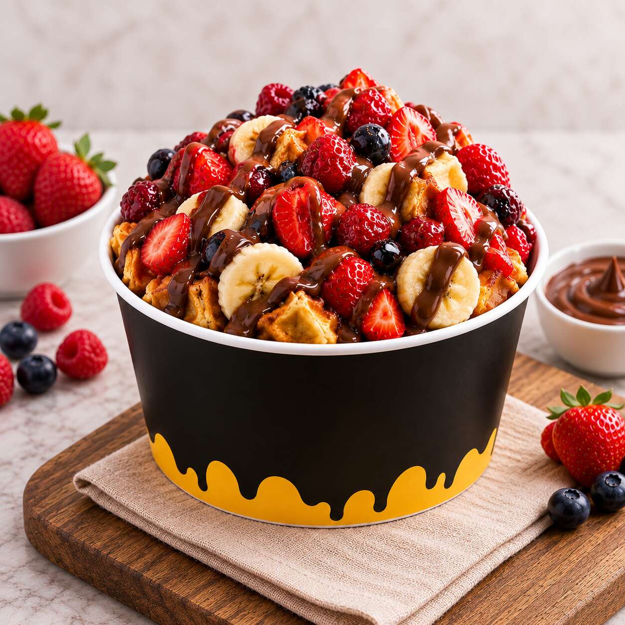 Red Berry Kova Waffle
