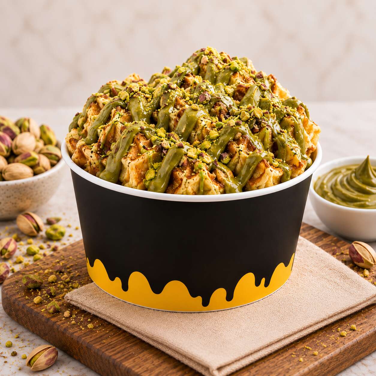 Pistachio Kova Waffle