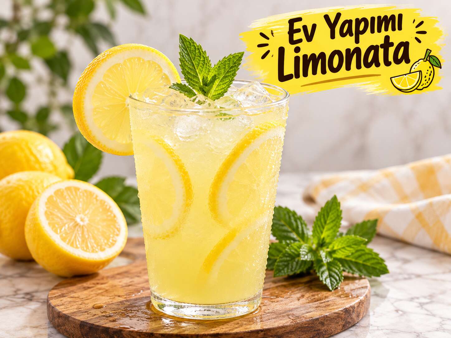 Ev Yapımı Limonata
