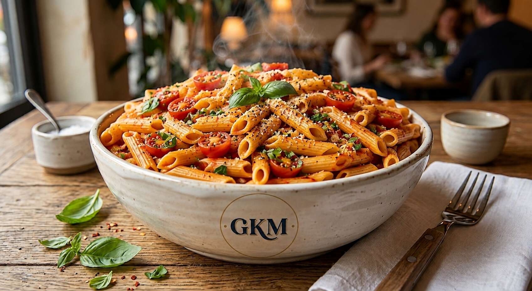 Domates Soslu Penne Makarna