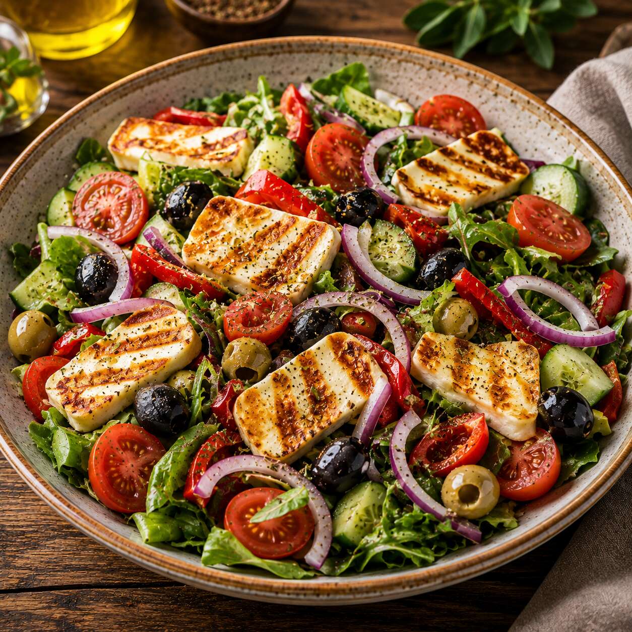 HELLİM SALATA