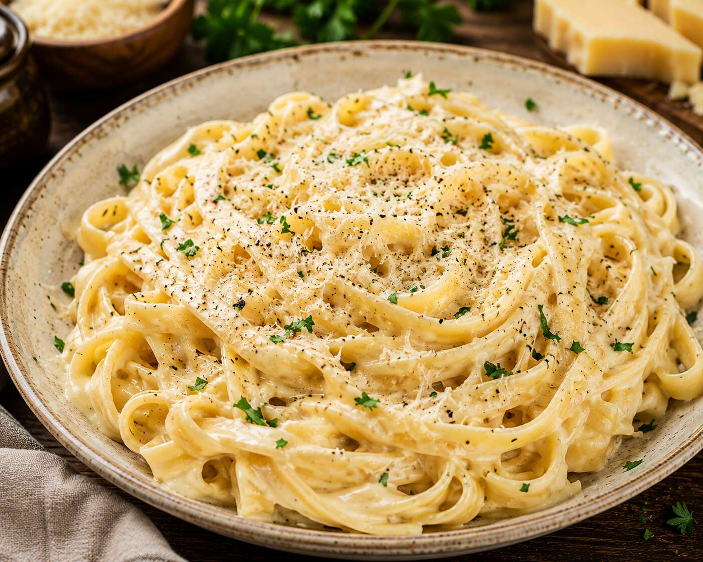 FETTUCİNİ ALFREDO