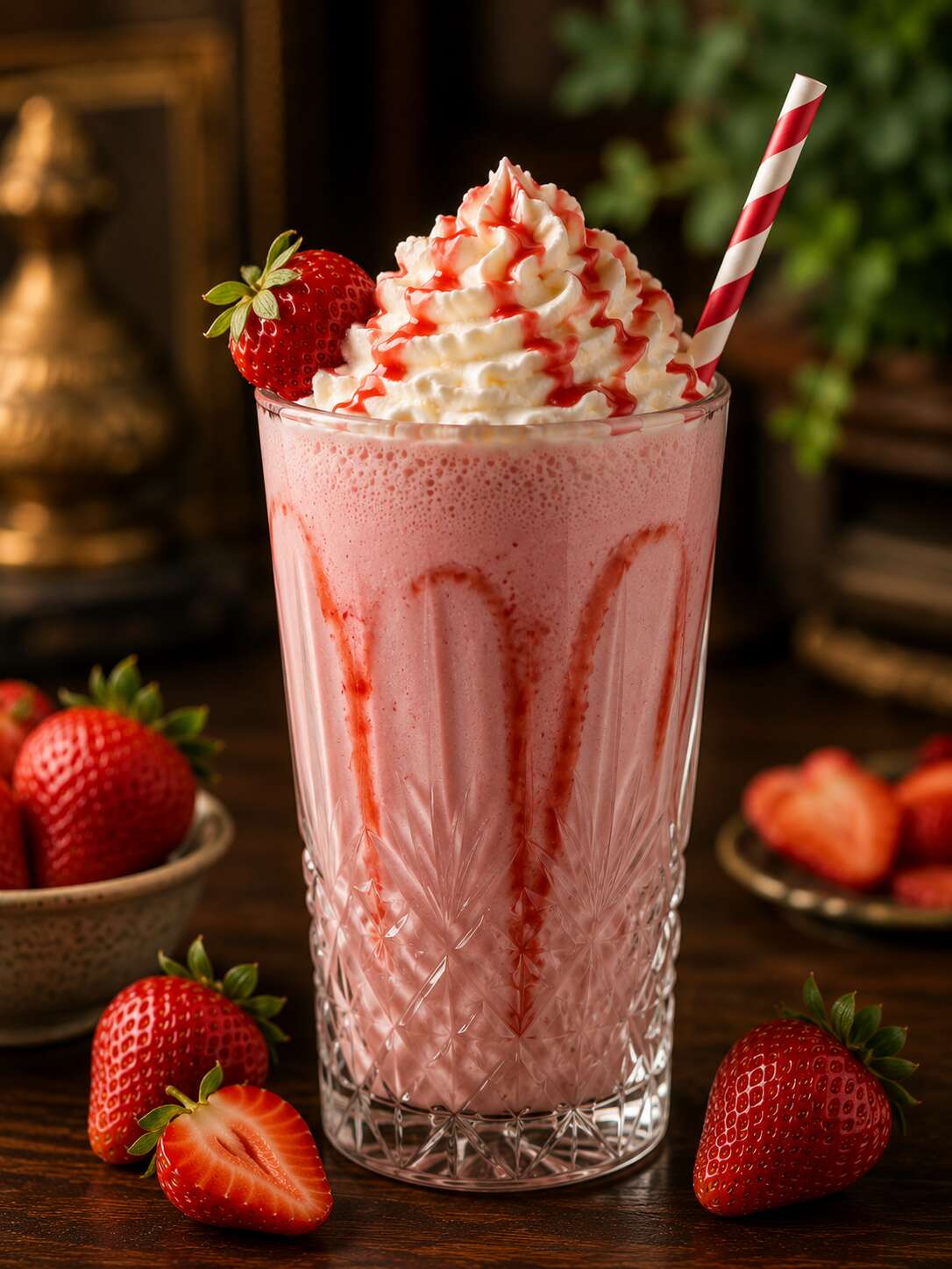 ÇİLEKLİ MILKSHAKE