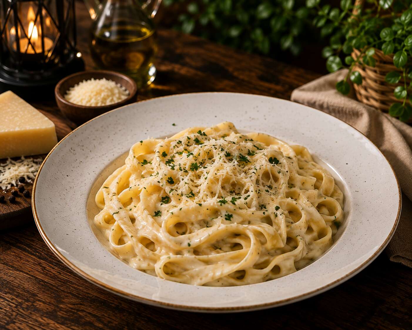 Fettuccine Alfredo