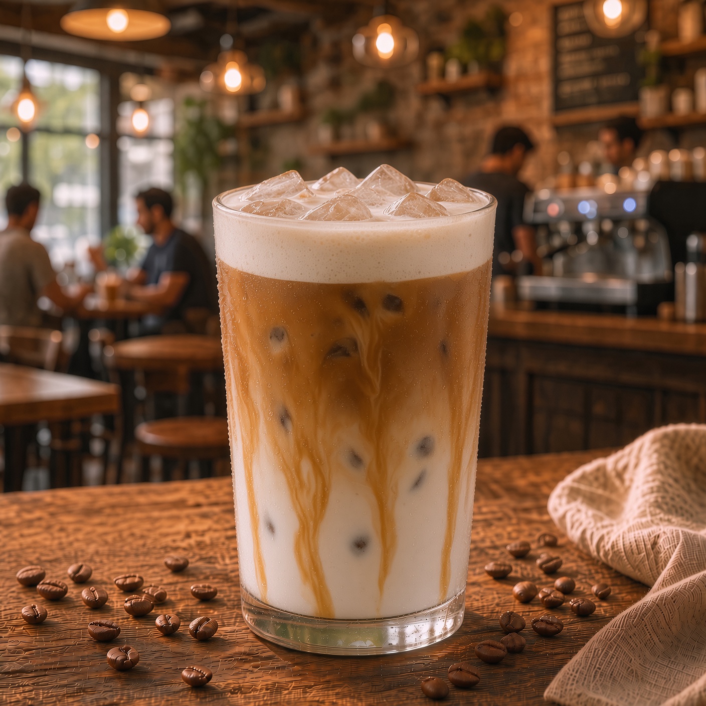 Ice Vanilya Latte