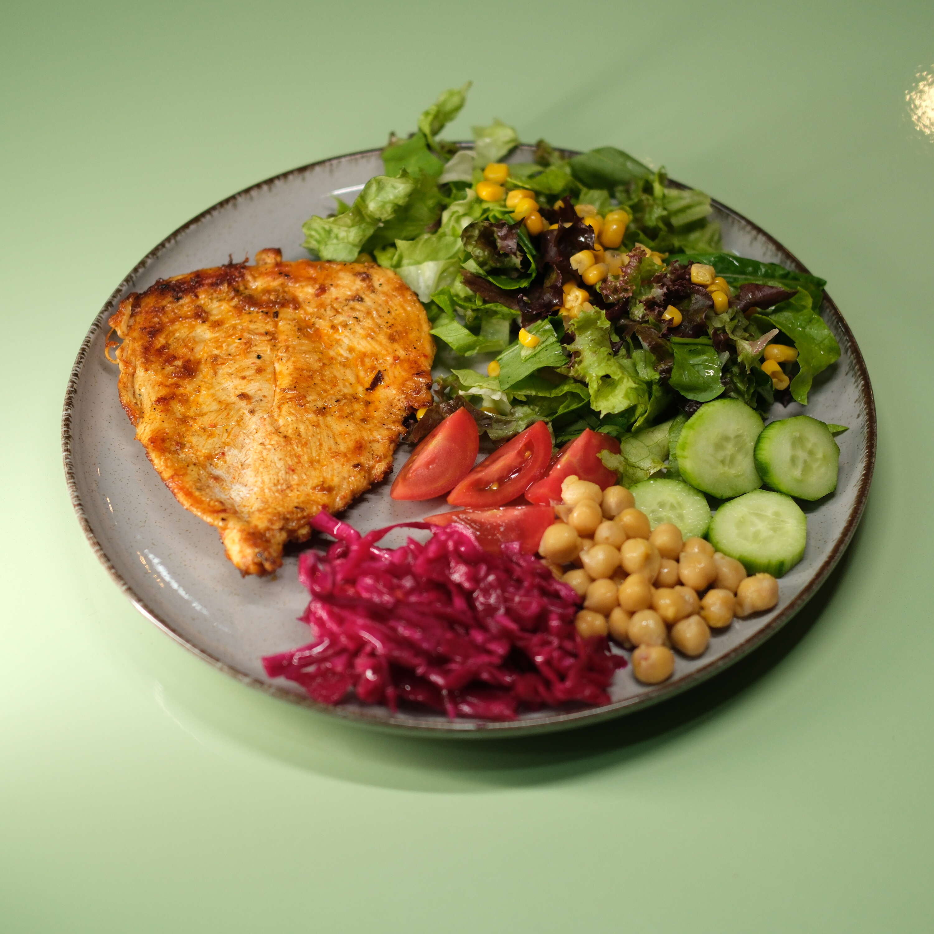 Akdeniz Fit Tavuk Tabağı