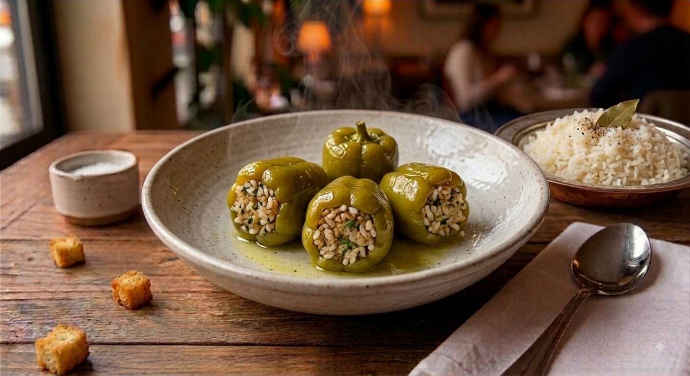 Zeytinyağlı Biber Dolma