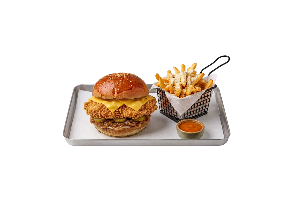 Buffalo Chicken Burger
