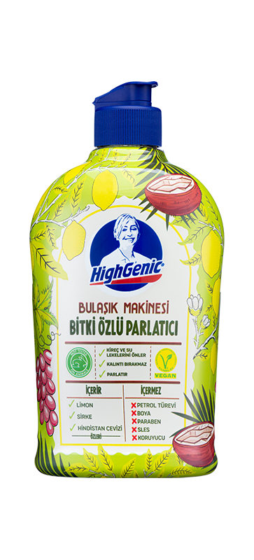 BİTKİ ÖZLÜ PARLATICI – BULAŞIK MAKİNESİ