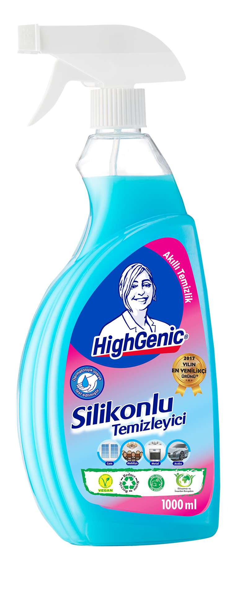 HİGHGENİC SİLİKONLU TEMİZLEYİCİ 1000 ML